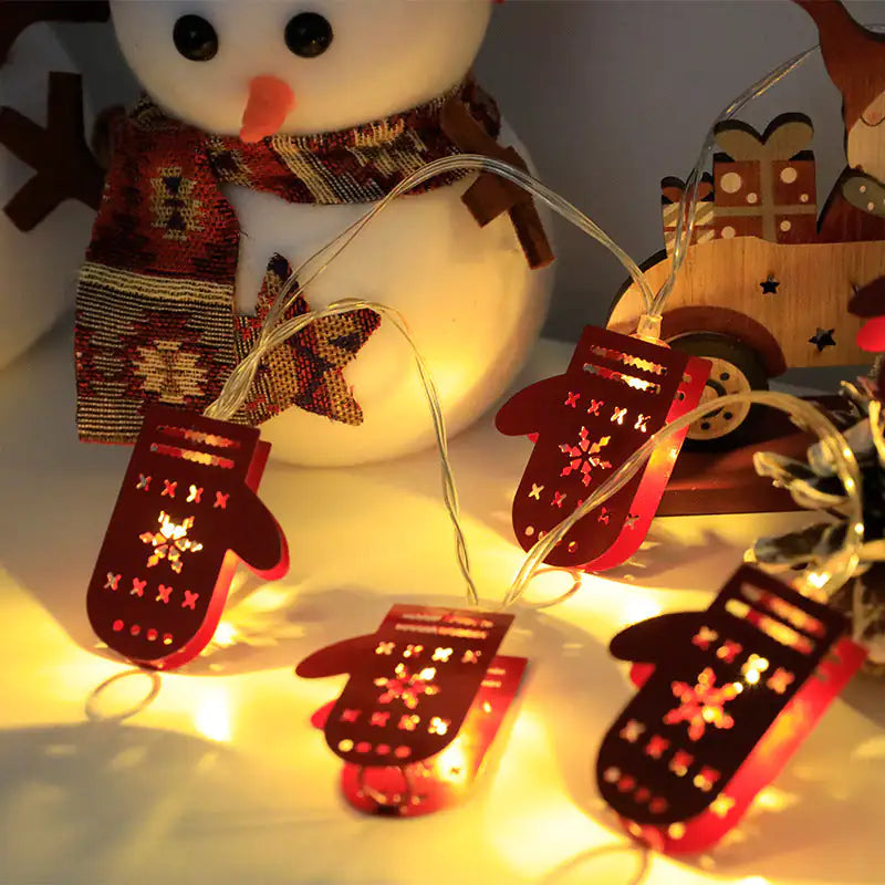 Christmas LED Light String with design
