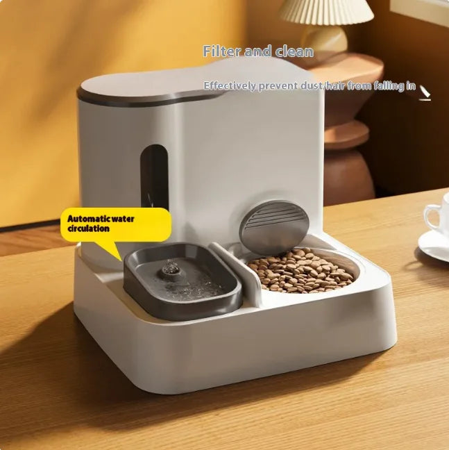 AutoServe Cat Feeder & Hydration Station