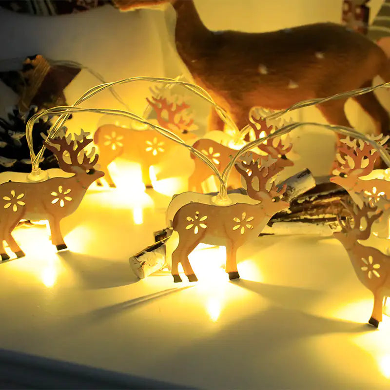Christmas LED Light String with design