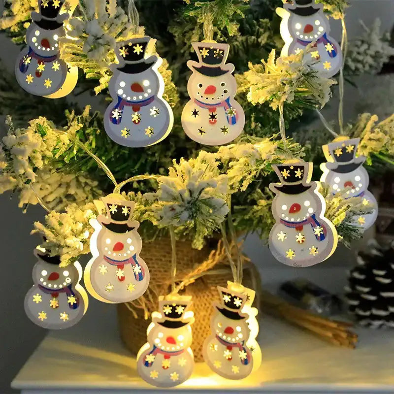 Christmas LED Light String with design