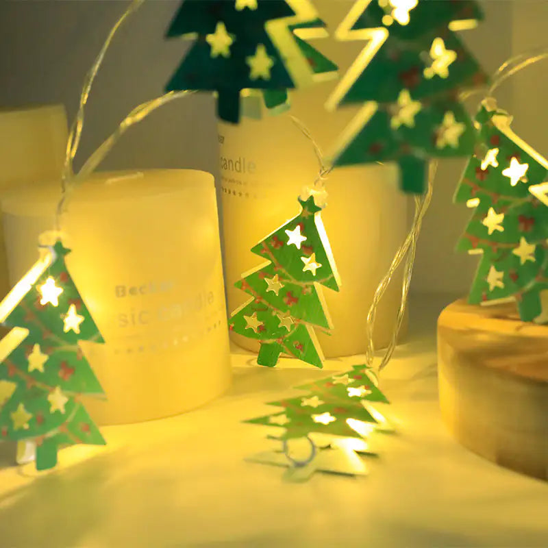 Christmas LED Light String with design