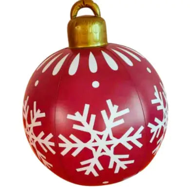 Giant 60cm Inflatable PVC Christmas Ball