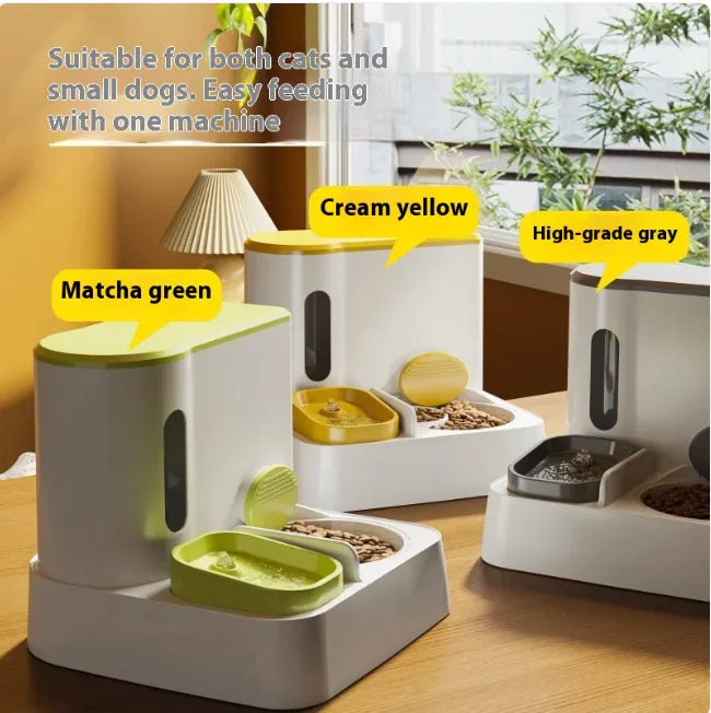 AutoServe Cat Feeder & Hydration Station