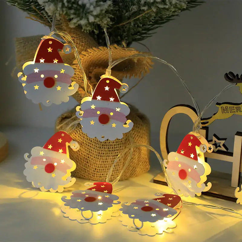 Christmas LED Light String with design