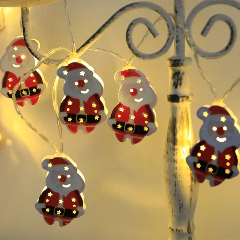 Christmas LED Light String with design