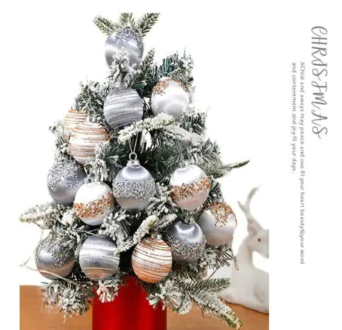 New 6cm/8cm Christmas Foam Ball Decorations (6pcs)