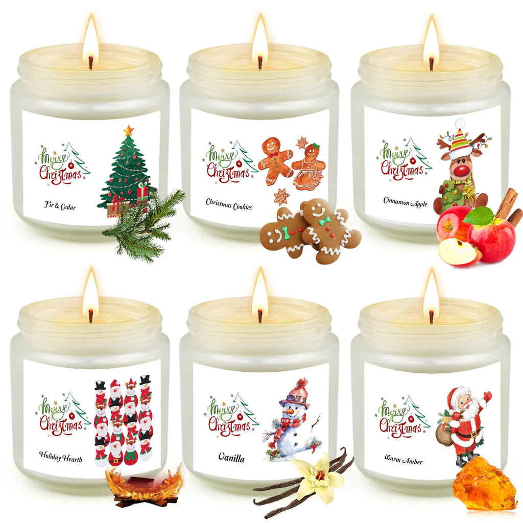 Holiday Aroma Soy Candle Set